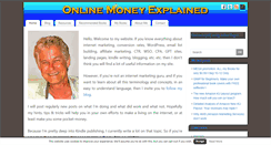 Desktop Screenshot of onlinemoneyexplained.com